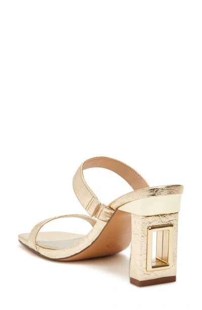 Shop Katy Perry The Hollow Heel Sandal In Gold