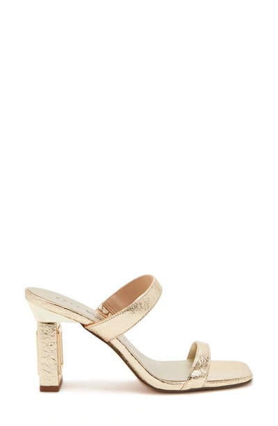 Shop Katy Perry The Hollow Heel Sandal In Gold