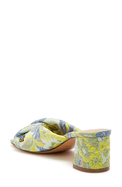 Katy Perry The Tooliped Twisted Sandal In Green Fig Multi