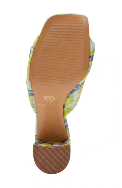 Shop Katy Perry The Tooliped Twisted Sandal In Green Fig Multi