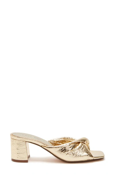 Katy Perry The Tooliped Twisted Sandal In Gold