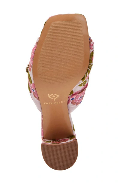 Shop Katy Perry The Tooliped Twisted Sandal In Vintage Pink Multi
