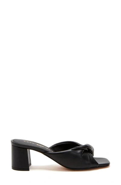 Shop Katy Perry The Tooliped Twisted Sandal In Black
