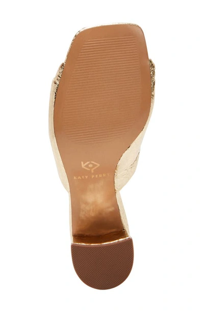 Katy Perry The Tooliped Twisted Sandal In Gold