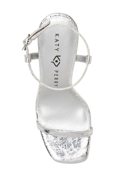 Shop Katy Perry The Vivvian Sandal In Silver