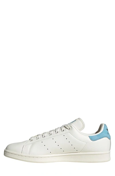 Shop Adidas Originals Stan Smith Sneaker In White/ Off White/ Blue