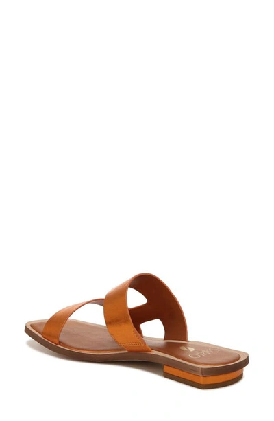 Shop Sarto By Franco Sarto Emily Slide Sandal In Orange