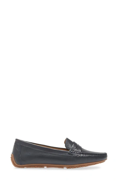 Shop The Flexx Penny Driving Loafer In Navy