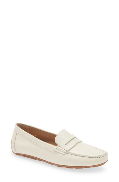 Shop The Flexx Penny Driving Loafer In Ivory