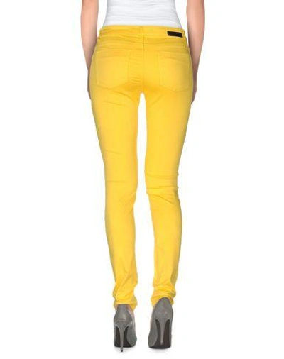 Shop Space Style Concept Casual Pants In Yellow