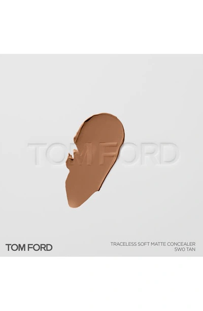 Shop Tom Ford Traceless Soft Matte Concealer In 5w0 Tan