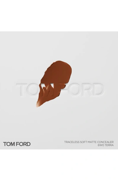 Shop Tom Ford Traceless Soft Matte Concealer In 6w0 Terra