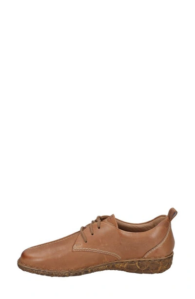 Josef Seibel Rosalie 50 Leather Sneaker In Cognac