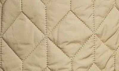 Ilse Jacobsen Isle Jacobsen Long Quilted Jacket In Sage