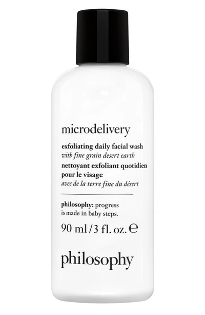 Shop Philosophy Microdelivery Exfoliating Daily Facial Wash, 3 oz