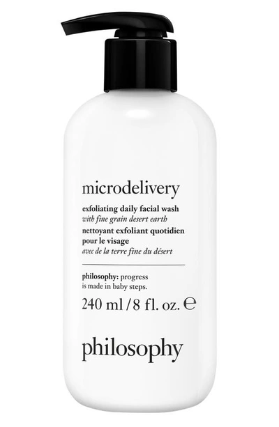 Shop Philosophy Microdelivery Exfoliating Daily Facial Wash, 3 oz