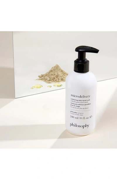 Shop Philosophy Microdelivery Exfoliating Daily Facial Wash, 3 oz