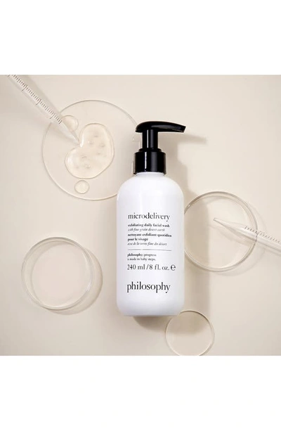 Shop Philosophy Microdelivery Exfoliating Daily Facial Wash, 3 oz