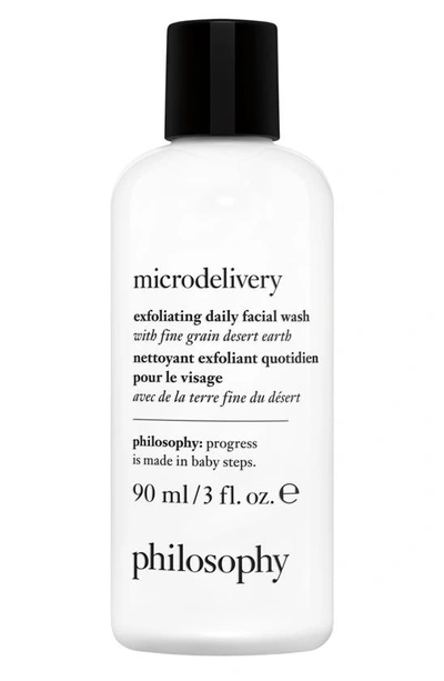 Shop Philosophy Microdelivery Exfoliating Daily Facial Wash, 8 oz