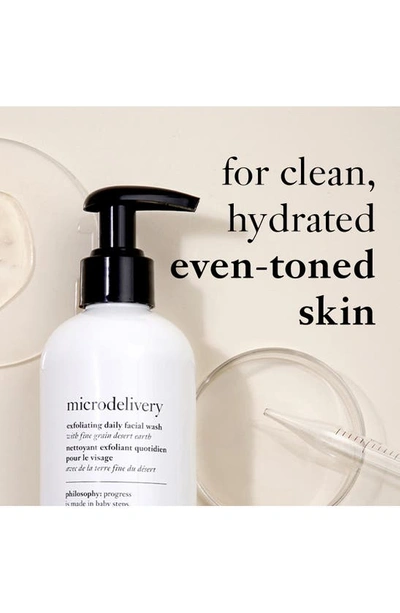 Shop Philosophy Microdelivery Exfoliating Daily Facial Wash, 16 oz