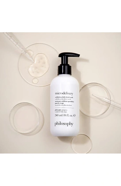 Shop Philosophy Microdelivery Exfoliating Daily Facial Wash, 16 oz