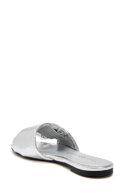 Katy Perry The Halie Bow Sandal In Silver
