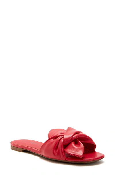 Shop Katy Perry The Halie Bow Sandal In Luscious Red