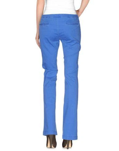 Shop Pt0w Casual Pants In Azure