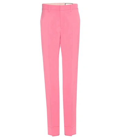 Gucci Wool And Silk Trousers