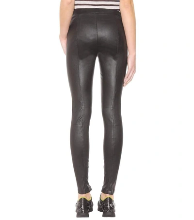 Shop Vince Leather Leggings