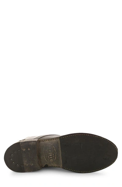 Bed Stu Bradley Plain Toe Boot In Black Rustic
