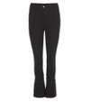 GIVENCHY Embellished flared crêpe trousers,P00173205