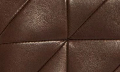 Shop Saint Laurent Jamie Patchwork Leather Shoulder Bag In Dark Ganache