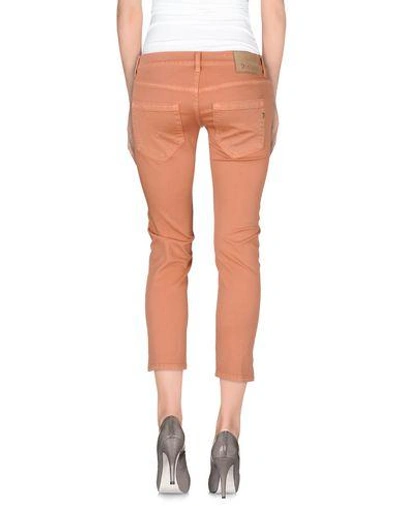Shop Dondup Casual Pants In Apricot