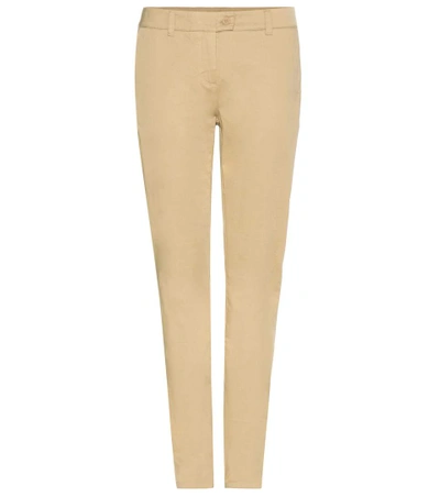 Tomas Maier Cotton Trousers In Beige