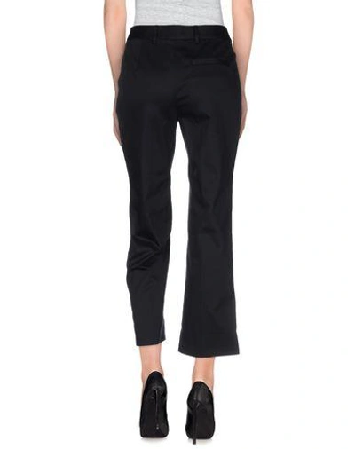 Shop Miu Miu Casual Pants In Black