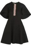 GIAMBATTISTA VALLI Crystal-Embellished Crepe Mini Dress