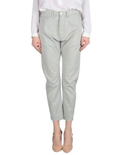 Shop Patrizia Pepe Casual Pants In Grey