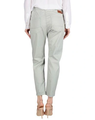 Shop Patrizia Pepe Casual Pants In Grey