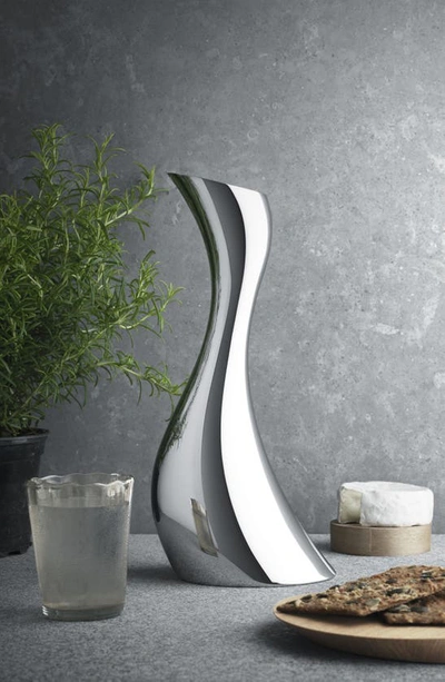 Georg Jensen Cobra Pitcher In Silver