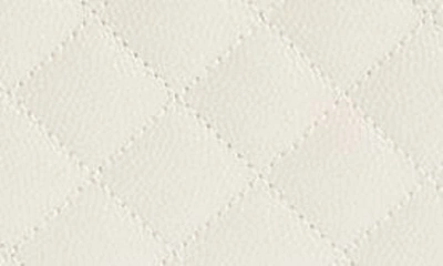 Shop Saint Laurent Large Envelope Calfskin Shoulder Bag In Crema Soft