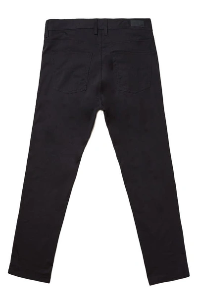 Shop Rhone Slim Fit Five Pocket Pants In Black