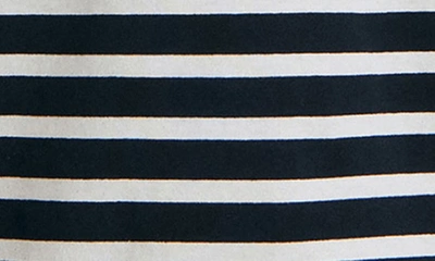 Shop Rag & Bone Breton Stripe Long Sleeve Pima Cotton T-shirt In Navymult