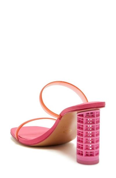 Shop Katy Perry The Curlie Sandal In Curler Pink