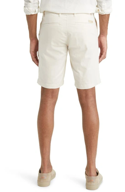Shop Ag Griffin Stretch Cotton Shorts In Silent Smoke