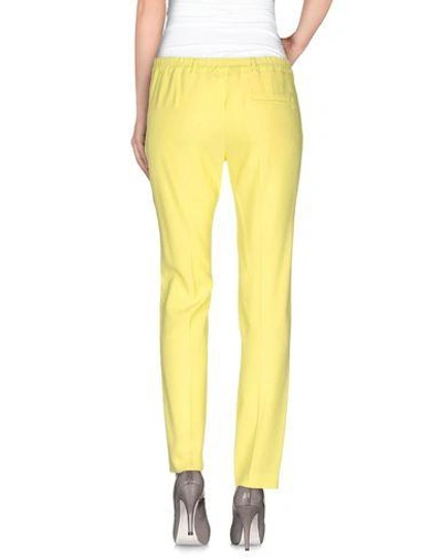 Shop Ermanno Scervino Casual Pants In Yellow
