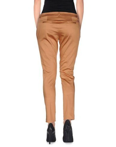 Shop Liu •jo Casual Pants In Brown