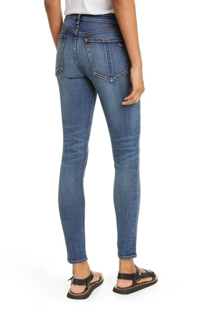 Rag & Bone Nina High-rise Ankle Cigarette Jeans In Valley Lin