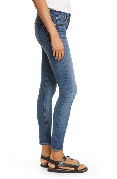 Rag & Bone Nina High-rise Ankle Cigarette Jeans In Valley Lin