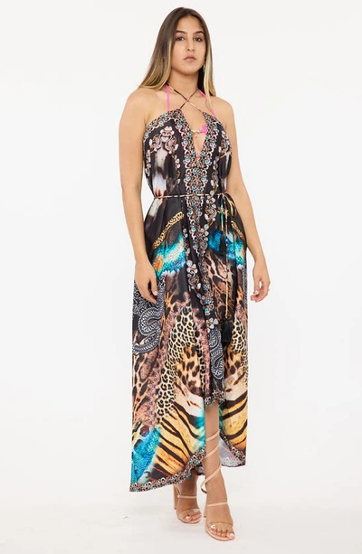 Shop Ranee's Ranees Black Halter Dress